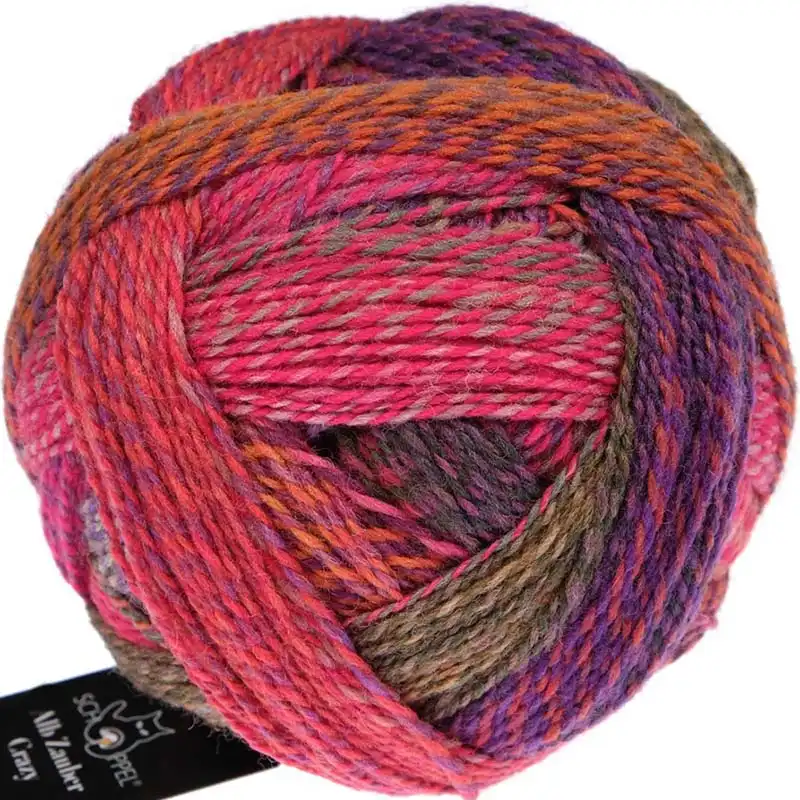 Schoppel Wolle Alb Zauber Crazy 2631 Italian Sunset