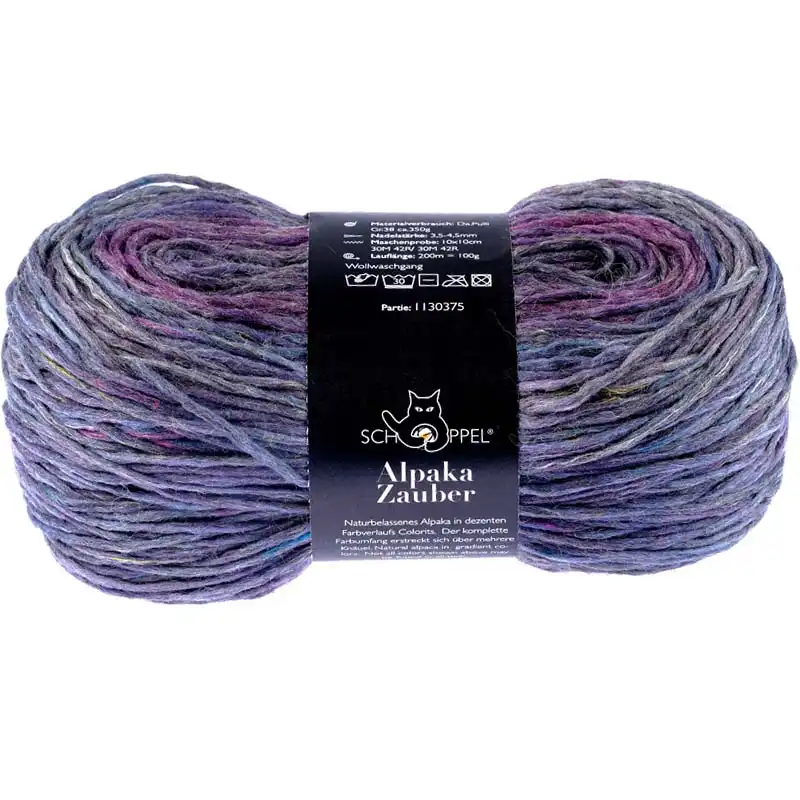 Schoppel Wolle Alpaka Zauber Plus 2480 Moonbar