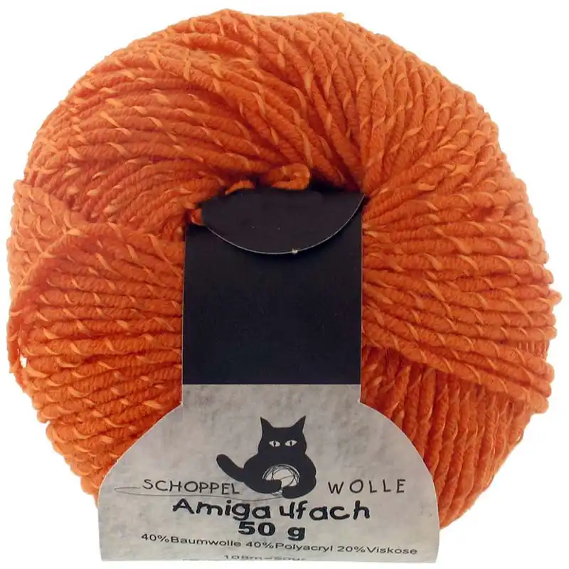 Schoppel Wolle Amiga 4-fach 0700 Rostorange