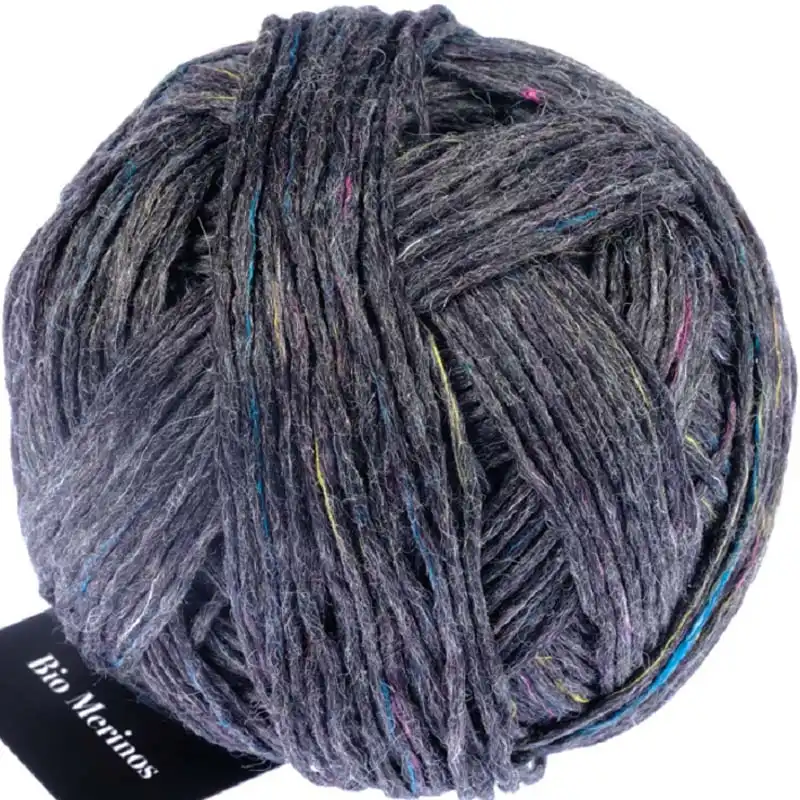 Schoppel Wolle Bio merinos GOTS 880tw Nacht Tweed