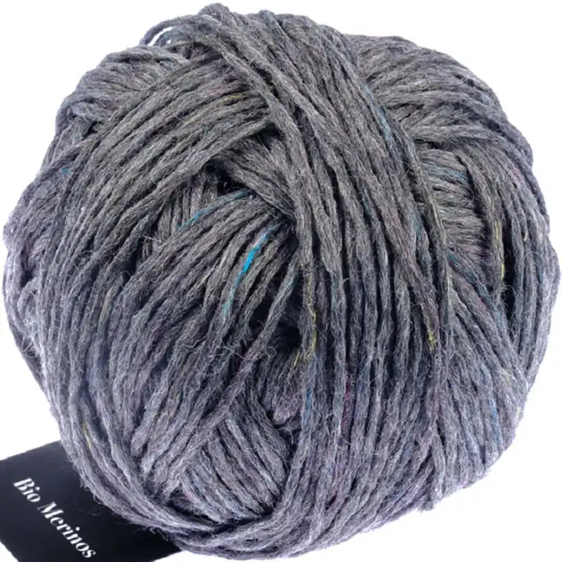 Schoppel wolle Bio merinos GOTS 9200tw Silber Tweed