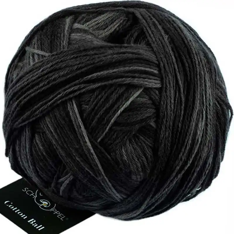 Schoppel Wolle Cotton ball 2271 Schwarzarbeiter