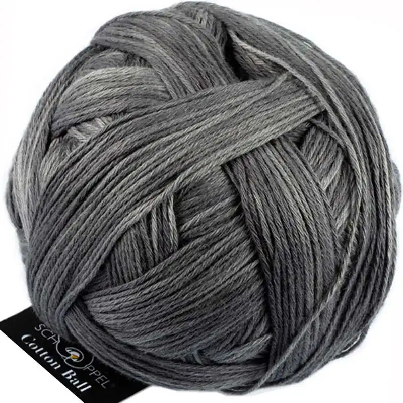 Schoppel Wolle Cotton ball 2272 Basalt