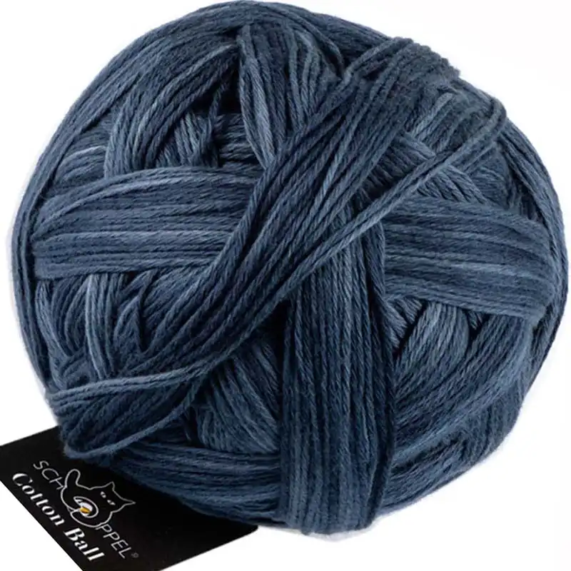 Schoppel Wolle Cotton ball 2274 Armeeblau
