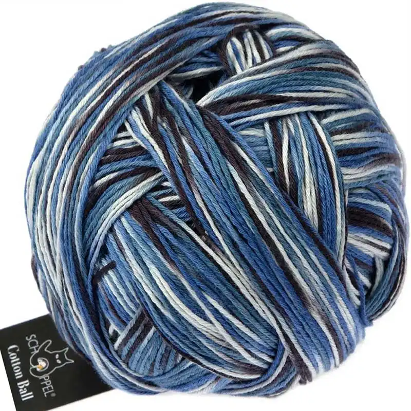 Schoppel Wolle Cotton ball 2390 Meer und mehr A