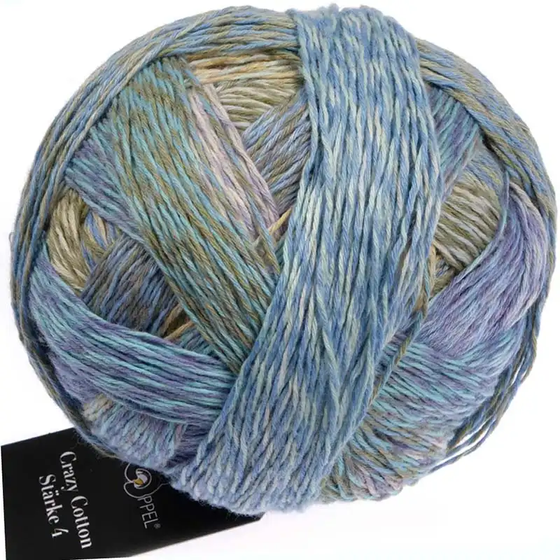 Schoppel Wolle Crazy Cotton Stärke 4 2504 Strandläufer