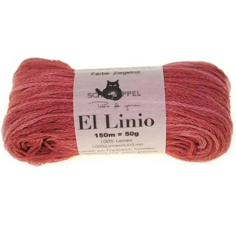 Schoppel Wolle El Linio 2273 Ziegelrot