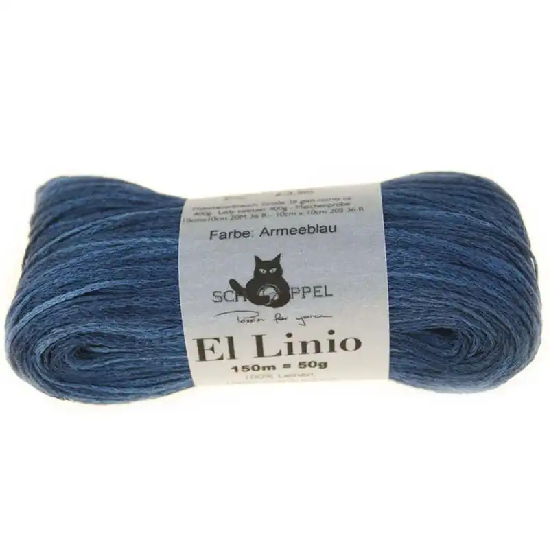 Schoppel Wolle El Linio 2274 Armeeblau