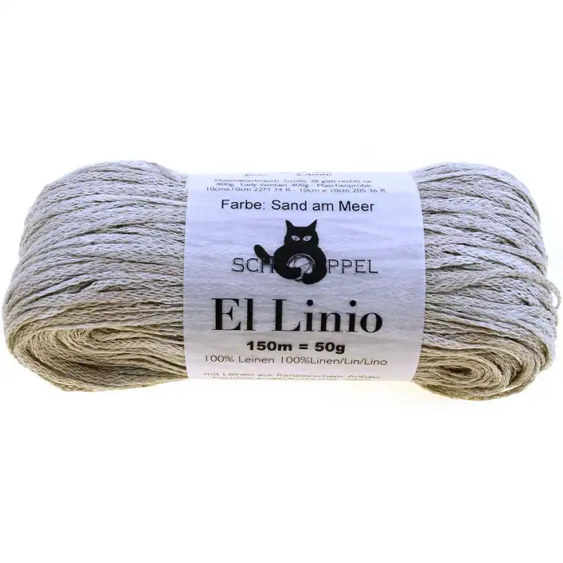 Schoppel Wolle El Linio 2345 Sand am Meer