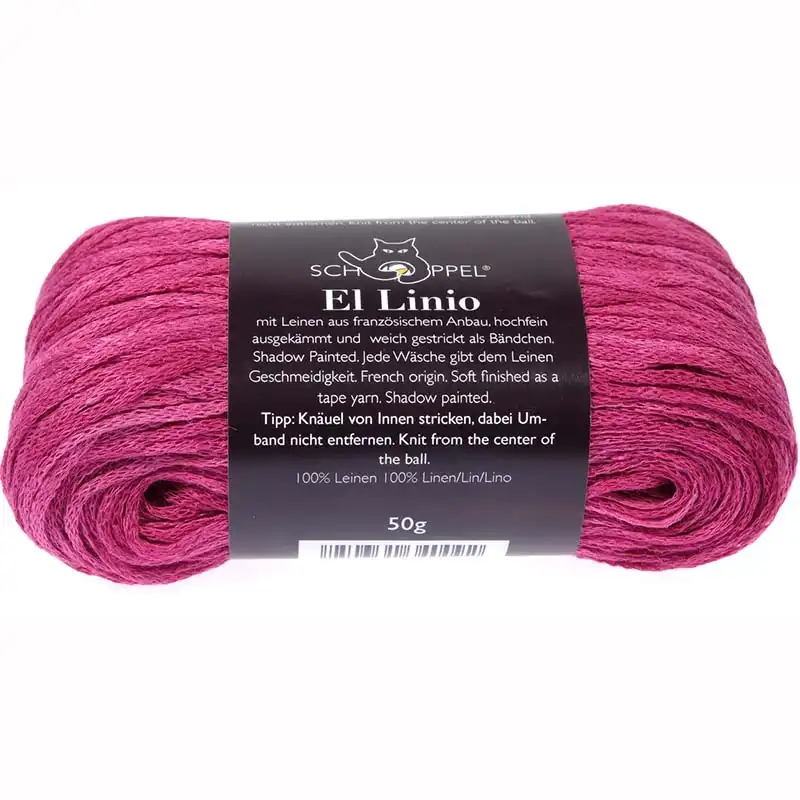Schoppel Wolle El Linio 2555 Fuchsia Shadow