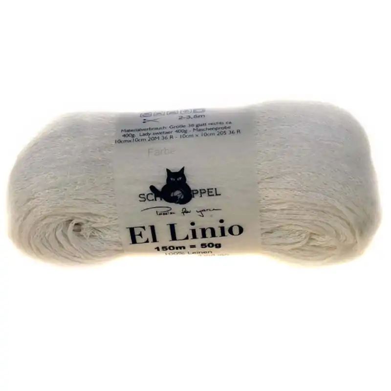 Schoppel Wolle El Linio 990 Bílý