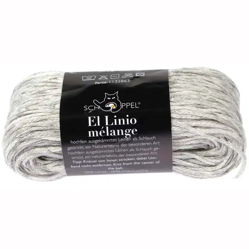 Schoppel wolle El Linio melange 990 Weiß