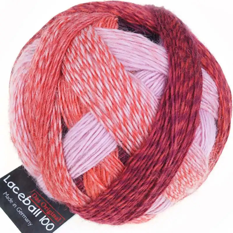 Schoppel Wolle Lace ball 100 2305 Red to Go