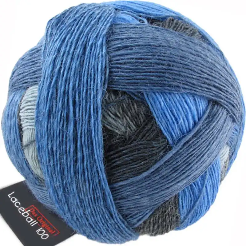 Schoppel Wolle Lace ball 100 Pro 2169 Rauchzeichen