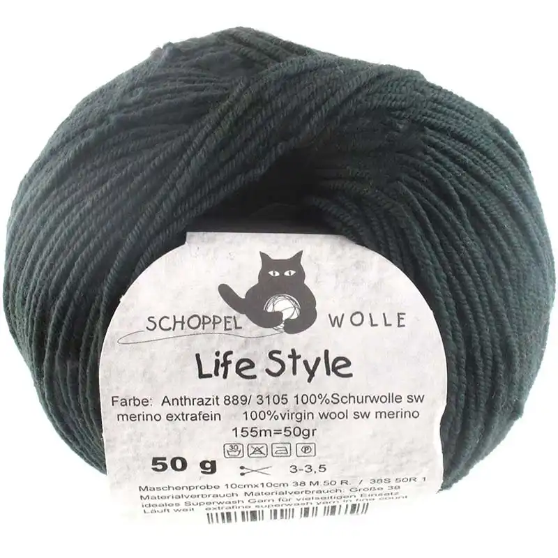 Schoppel wolle Life Style 9303 Anthrazit