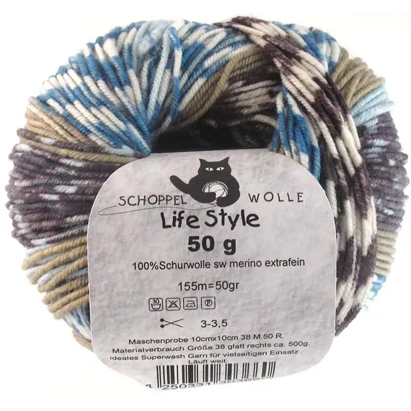 Schoppel wolle Life Style magic 1861 Blautopf