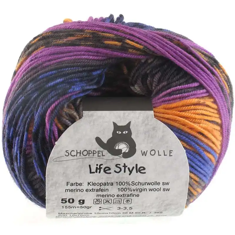 Schoppel wolle Life Style magic 1863 Kleopatra