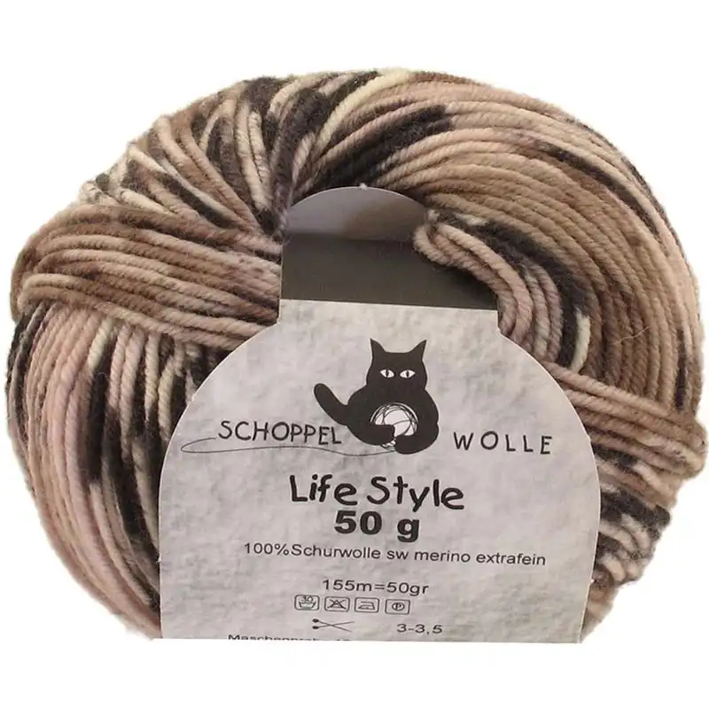 Schoppel wolle Life Style magic 1864 Mint-grau
