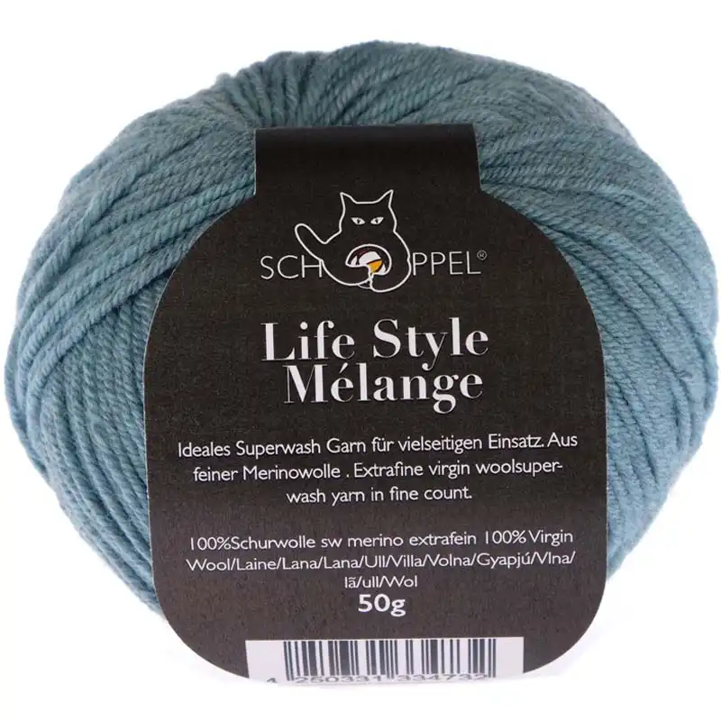 Schoppel wolle Life Style melange 5171M Smaragd