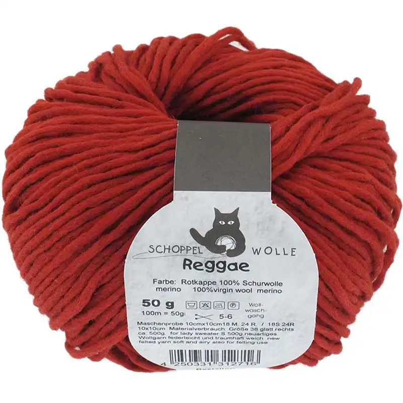 Schoppel Wolle Reggae 2303 Rotkappe