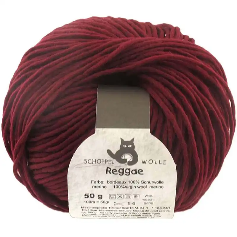 Schoppel Wolle Reggae 3285 Bordeaux