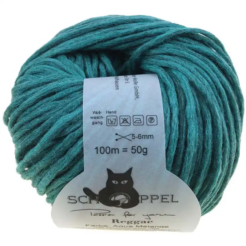 Schoppel Wolle Reggae 5100 M Aqua Mélange