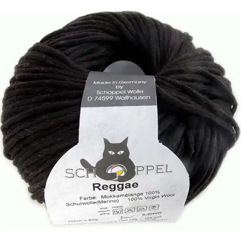 Schoppel Wolle Reggae 7693 M Mokkamelange