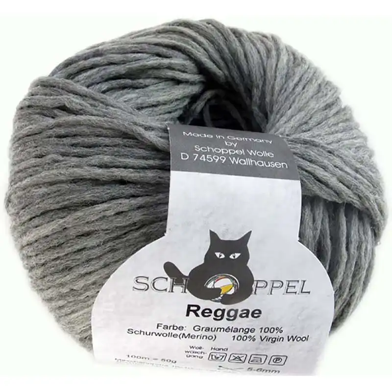 Schoppel Wolle Reggae 9263 M Graumelange