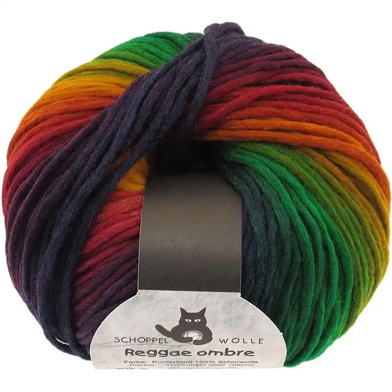 Schoppel Wolle Reggae ombré 1505 Kunterbunt