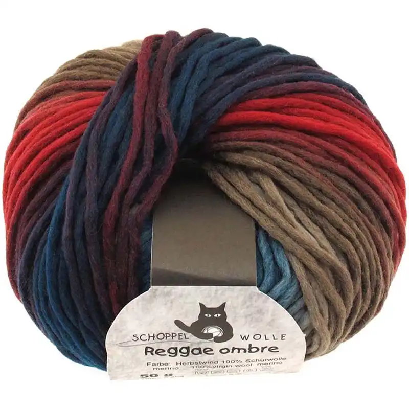 Schoppel Wolle Reggae ombré 1507 Herbstwind