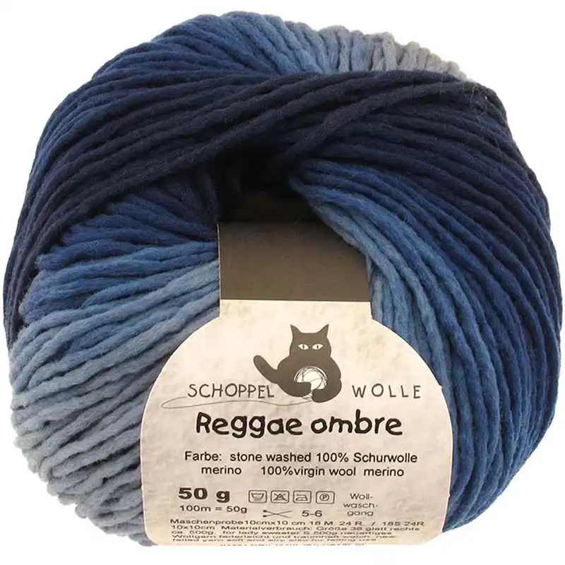 Schoppel Wolle Reggae ombré 1535 Stone-Washed