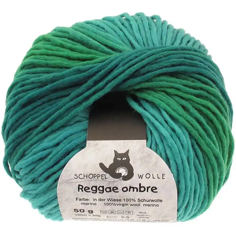 Schoppel Wolle Reggae ombré 1878 In der Wiese