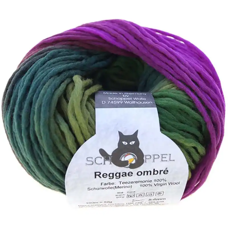 Schoppel Wolle Reggae ombré 2249 Teezeremonie