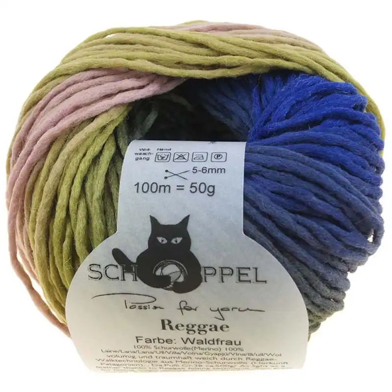 Schoppel Wolle Reggae ombré 2336 Waldfrau