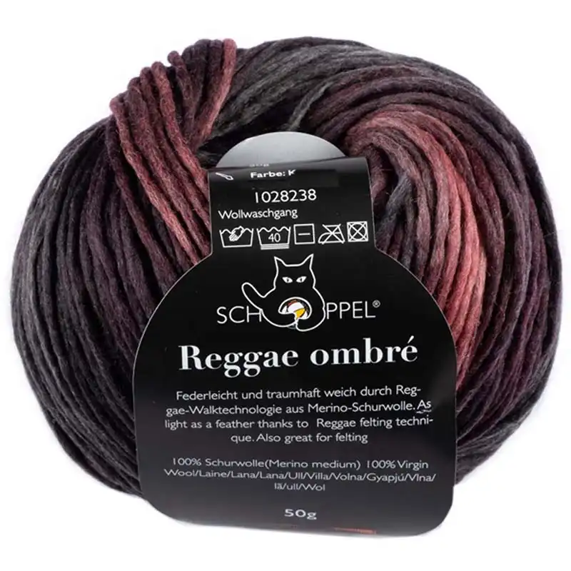 Schoppel Wolle Reggae ombré 2402 Aldebaran