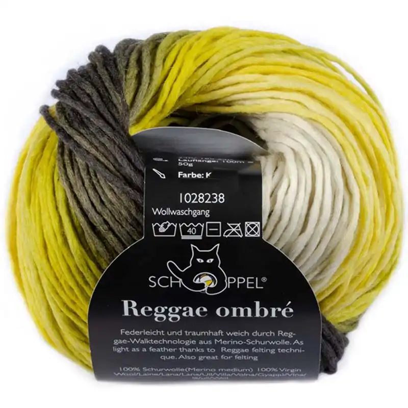Schoppel Wolle Reggae ombré 2403 Vitamin C