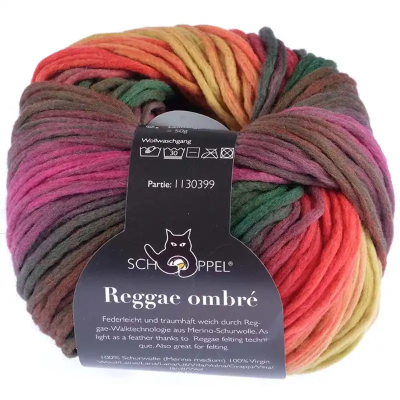 Schoppel Wolle Reggae ombré 2479 Belladonna