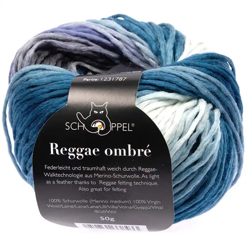 Schoppel Wolle Reggae ombré 2518 Elefantentreffen