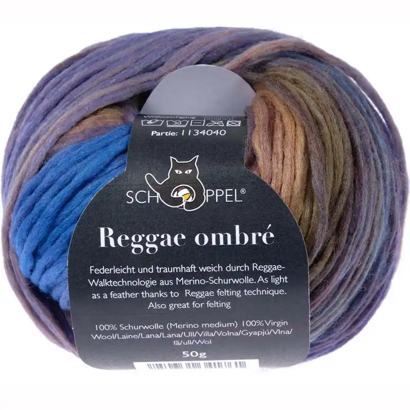 Schoppel Wolle Reggae ombré 2623 Frühaufsteher
