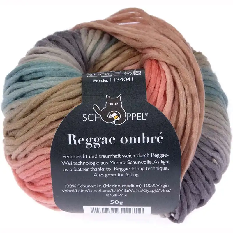 Schoppel Wolle Reggae ombré 2624 Elchtest