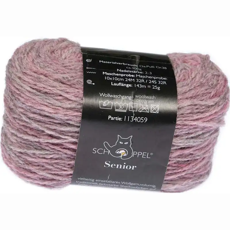 Schoppel Wolle Senior 2599 Rosenduft Inspiration Dibadu
