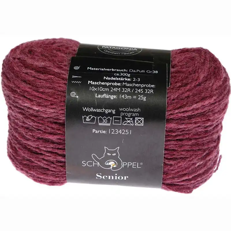 Schoppel Wolle Senior 2603 Merlot Inspiration Dibadu
