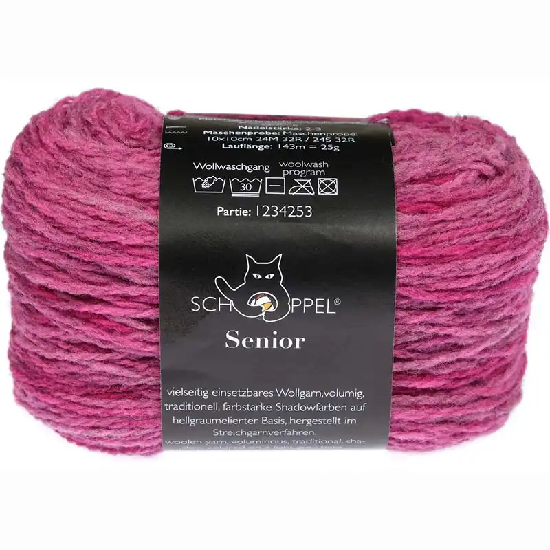 Schoppel Wolle Senior 2604 Softpink Inspiration Dibadu