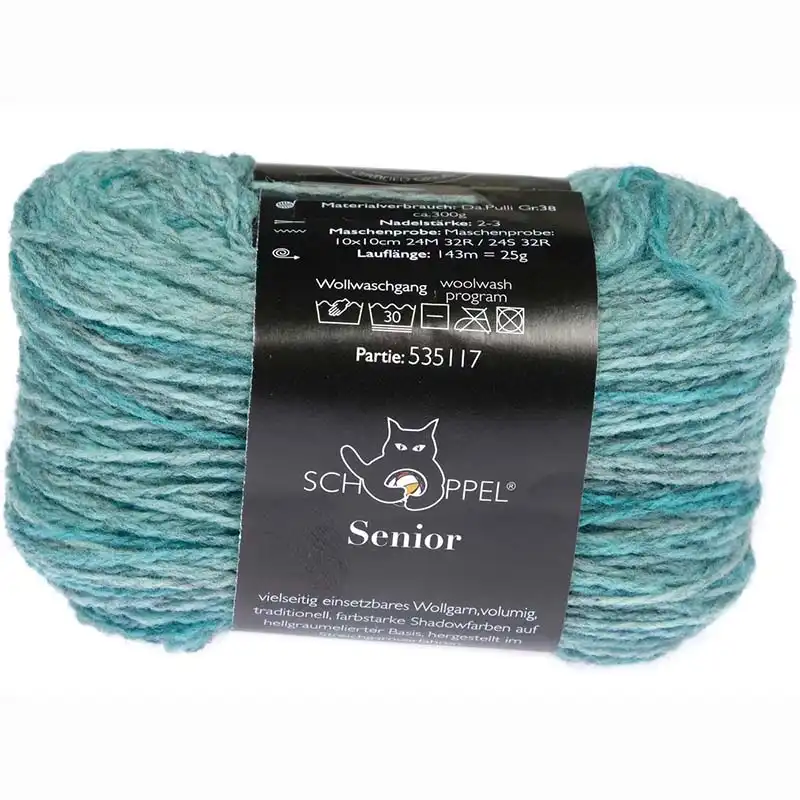 Schoppel Wolle Senior 2610 Eisbonbon Inspiration Dibadu