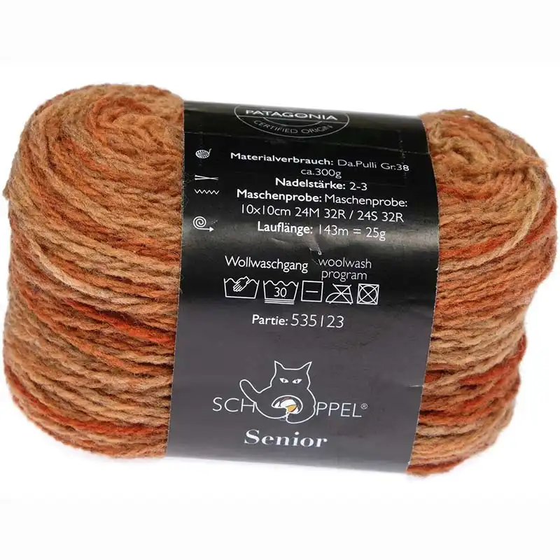 Schoppel Wolle Senior 2614 Sherry Inspiration Dibadu