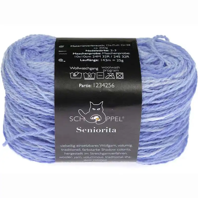 Schoppel Wolle Seniorita 2605 Abendstimmung Inspiration Dibadu