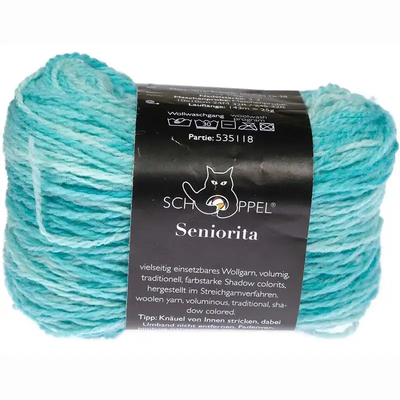 Schoppel Wolle Seniorita 2610 Eisbonbon Inspiration Dibadu
