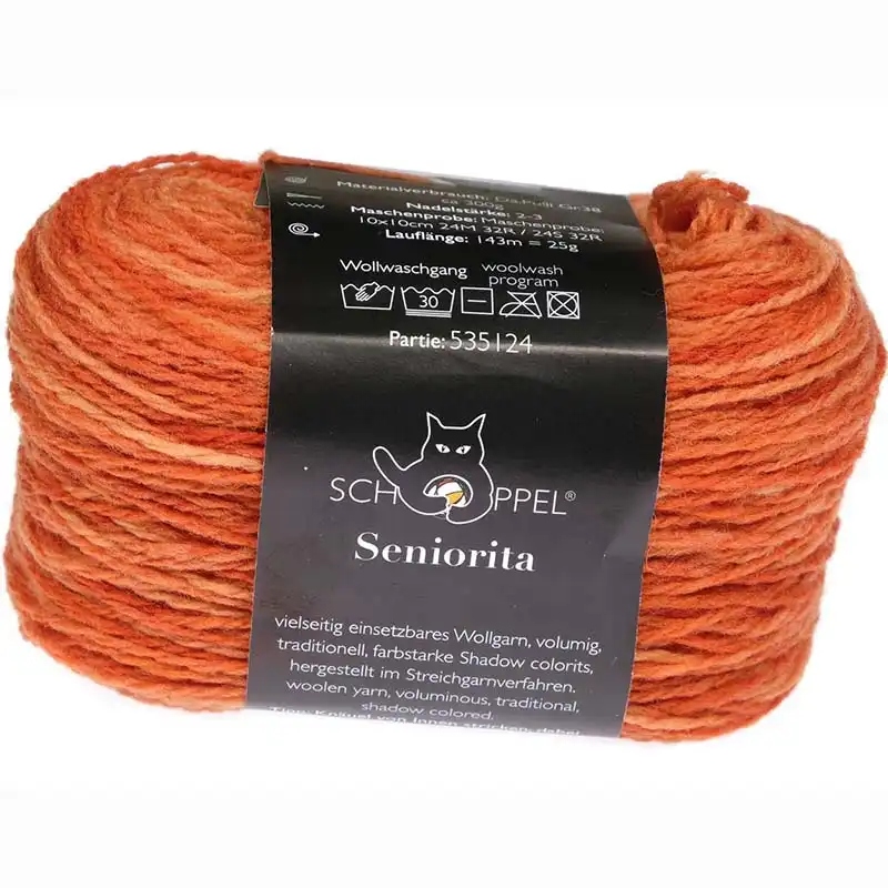 Schoppel Wolle Seniorita 2614 Sherry Inspiration Dibadu