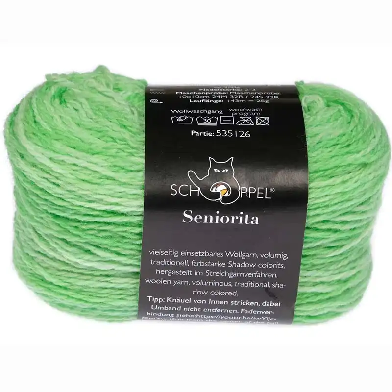 Schoppel Wolle Seniorita 2616 Maibowle Inspiration Dibadu