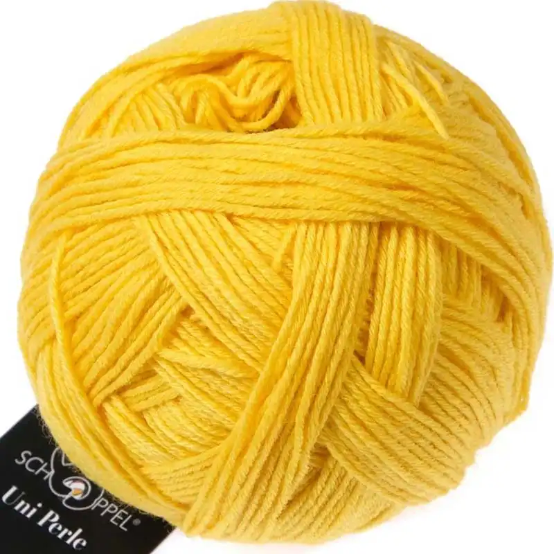 Schoppel wolle Uni Perle 0580 Dottergelb